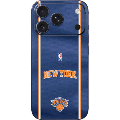 NBA New York Knicks Jersey iPhone 17 Pro Skin